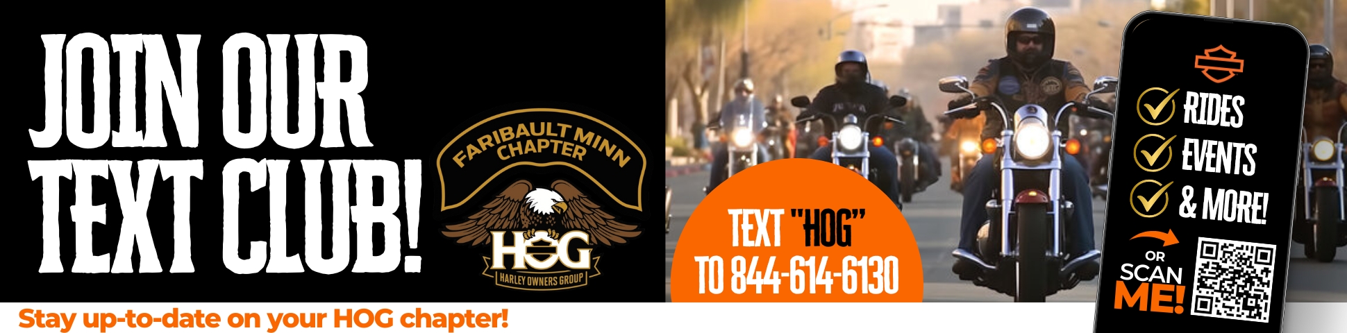Text H.O.G. Banner