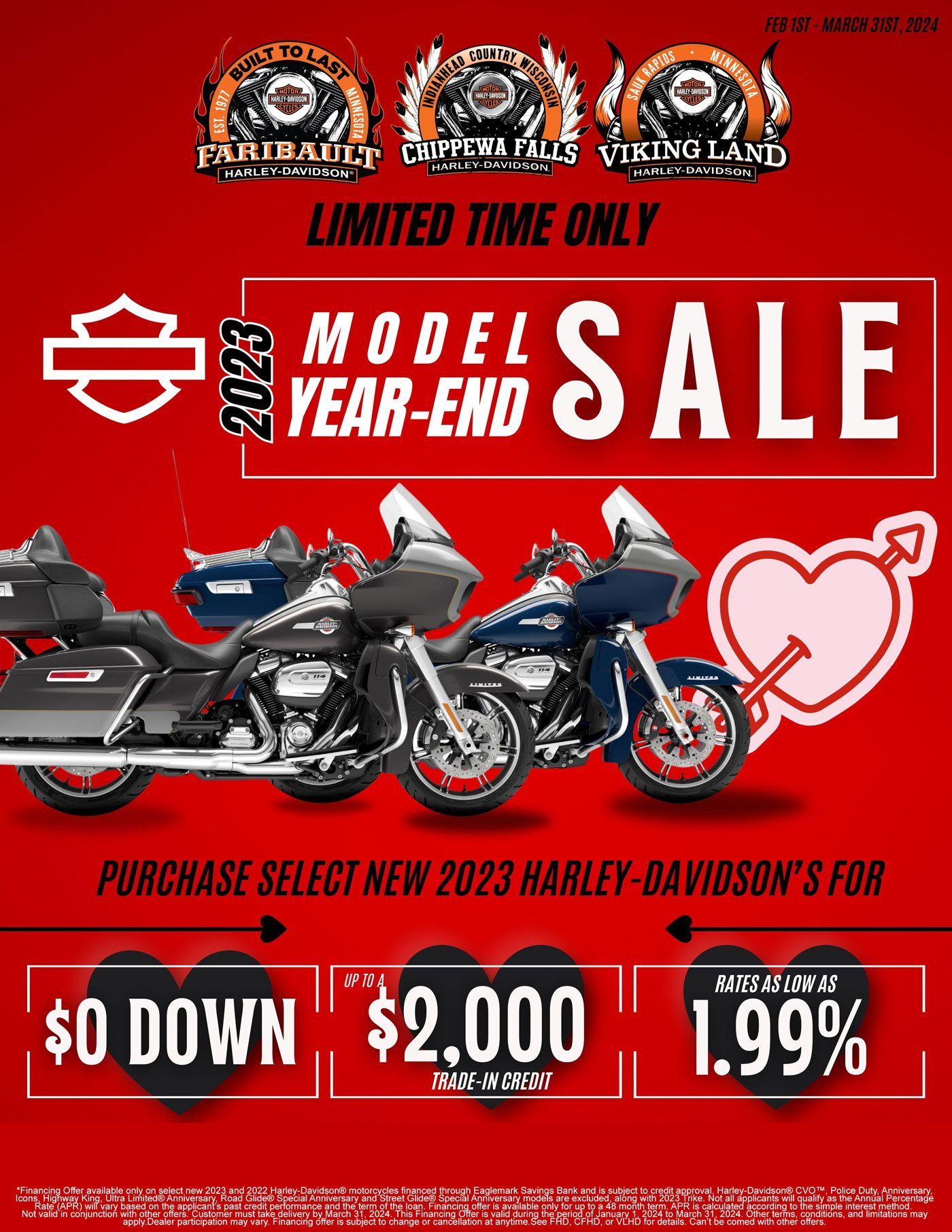 Model Year End Sale 2023