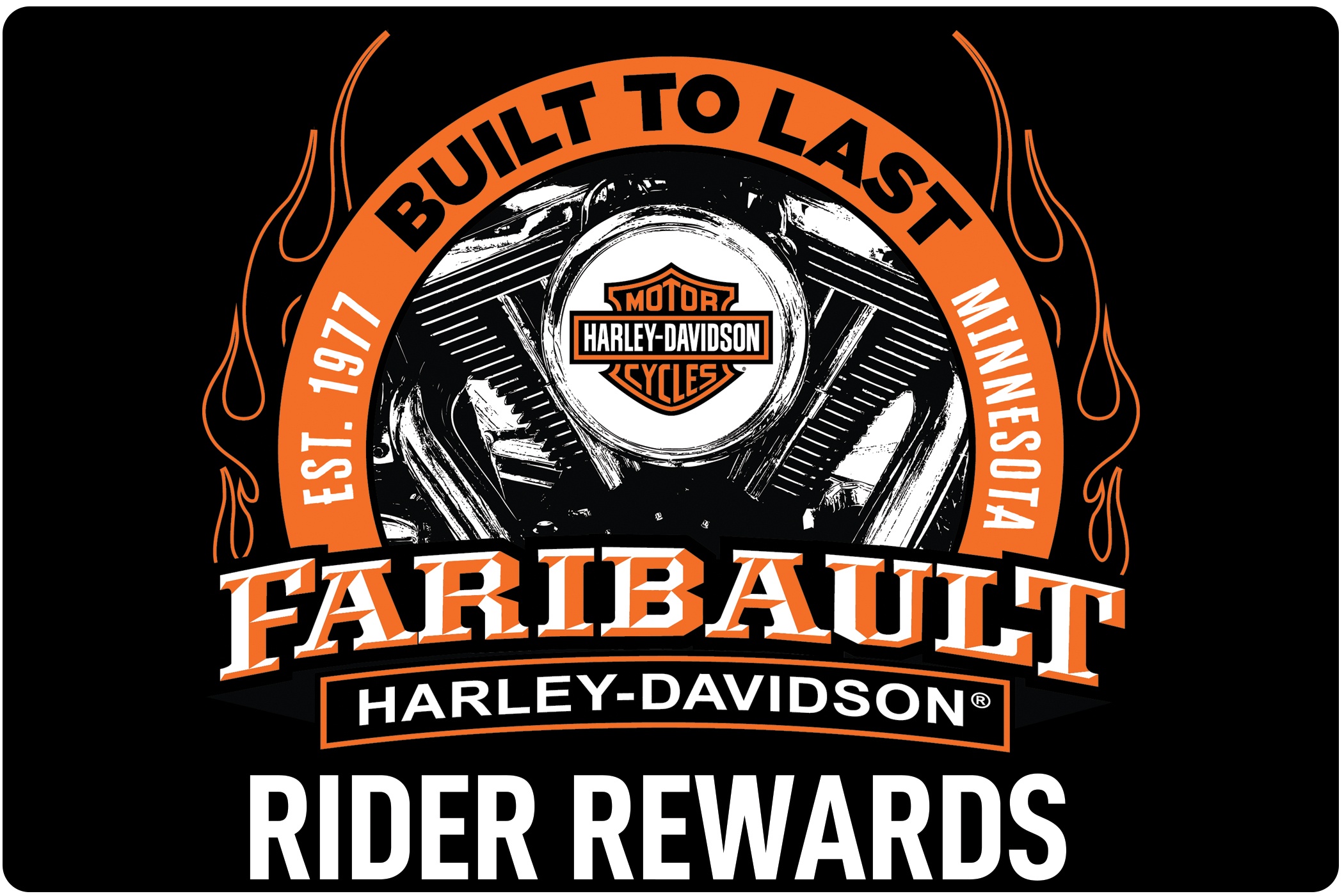 Faribault Harley-Davidson® Rider Rewards Logo