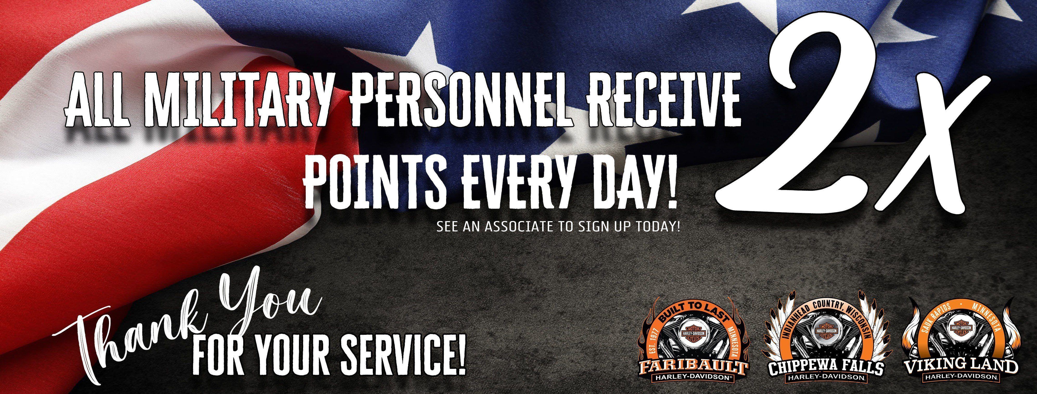 Faribault Harley-Davidson supports our military